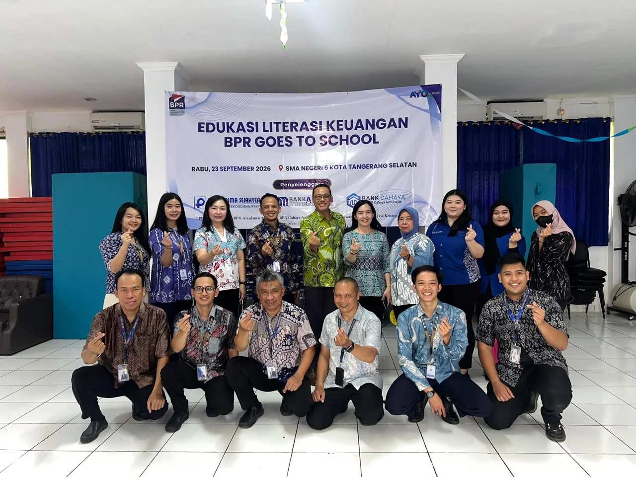 BPR Goes to School, Tiga BPR Tangerang Edukasi Gen Z Kelola Keuangan di Era Digital